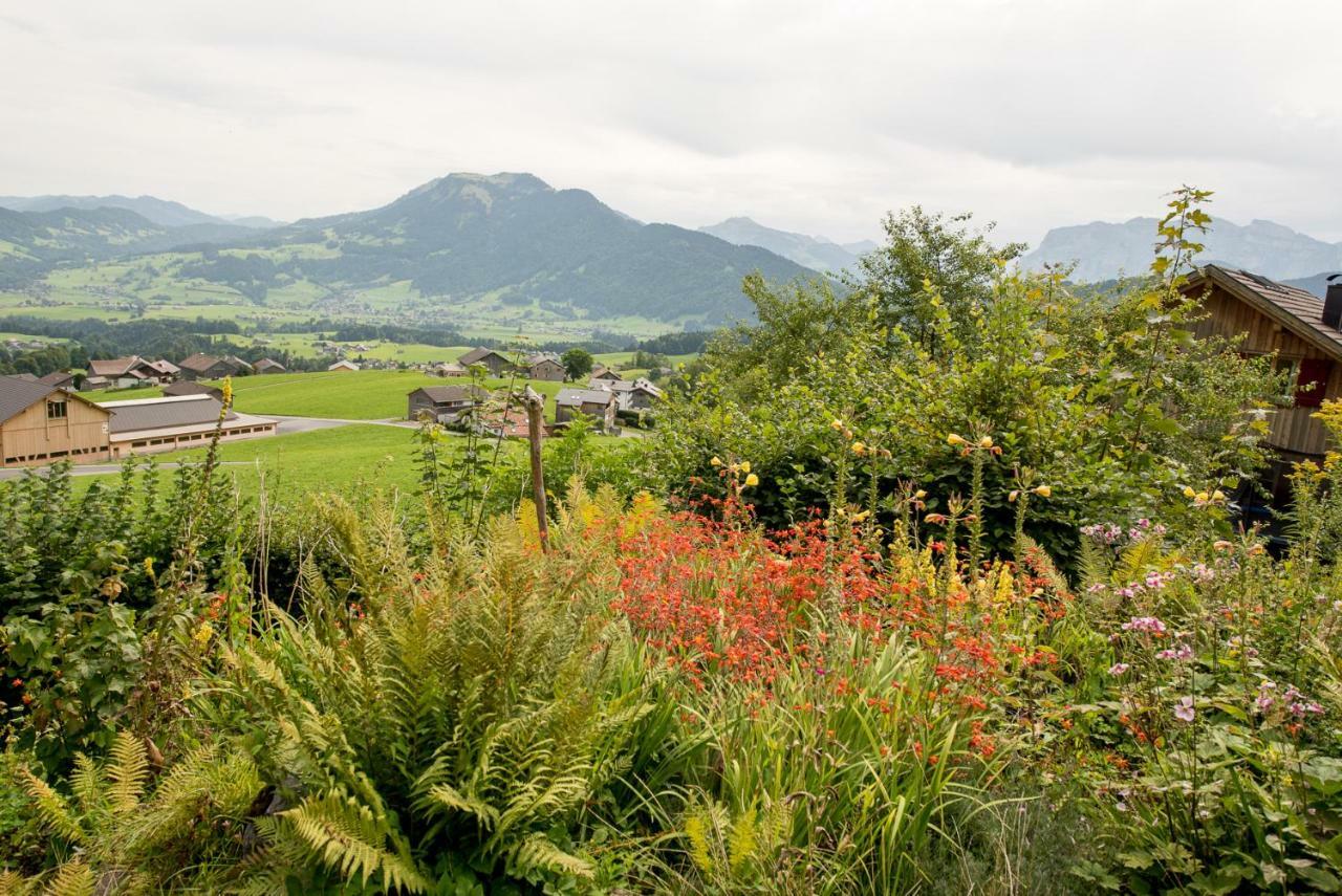 Ferienhaus Bergblick Schwarzenberg im Bregenzerwald Esterno foto