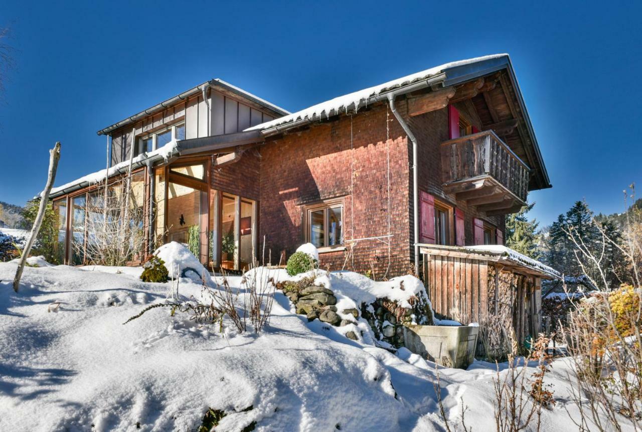 Ferienhaus Bergblick Schwarzenberg im Bregenzerwald Esterno foto