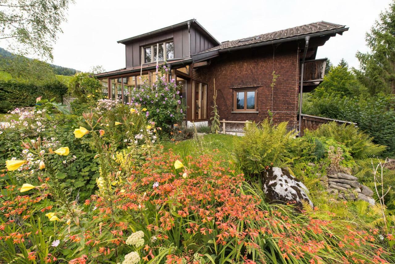Ferienhaus Bergblick Schwarzenberg im Bregenzerwald Esterno foto