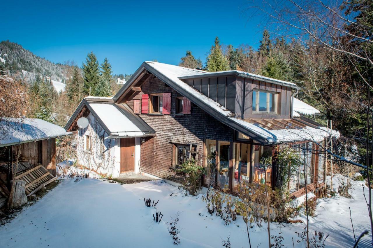 Ferienhaus Bergblick Schwarzenberg im Bregenzerwald Esterno foto